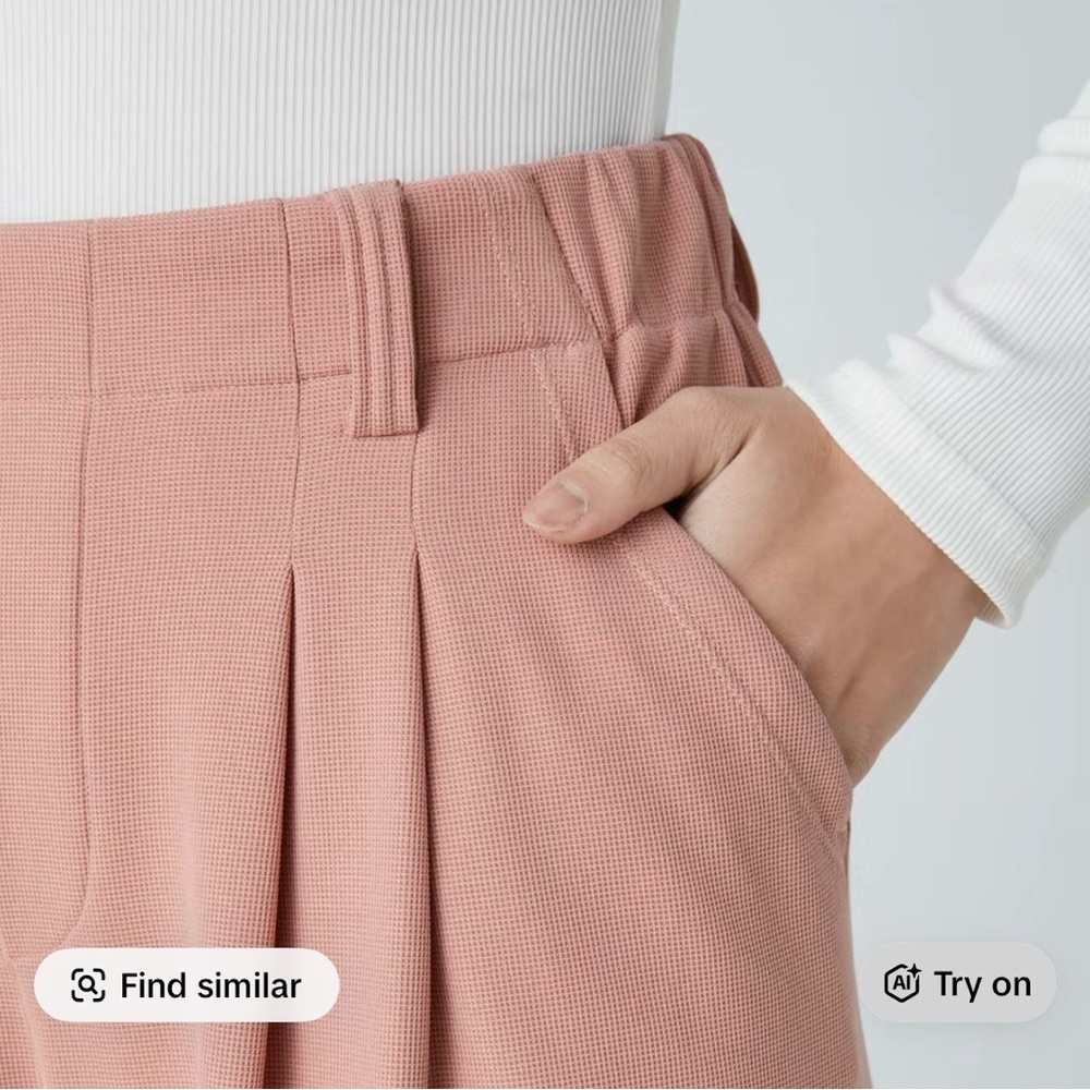 Halara Blue Wide-Leg Women's Pants NWOT - Picture 3 of 6